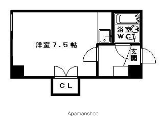 ホワイトビルAの間取り写真