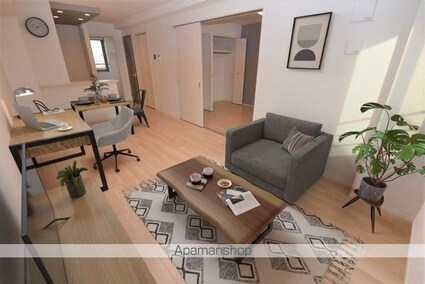 Ｉ・ＶＩＬＬＡＧＥ大手町　Ａ[1LDK/60.17m2]のリビング・居間