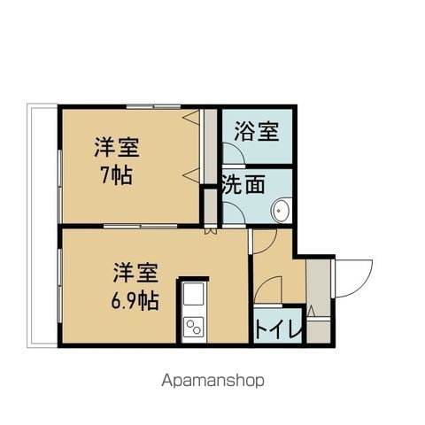アーバン肴町の間取り写真