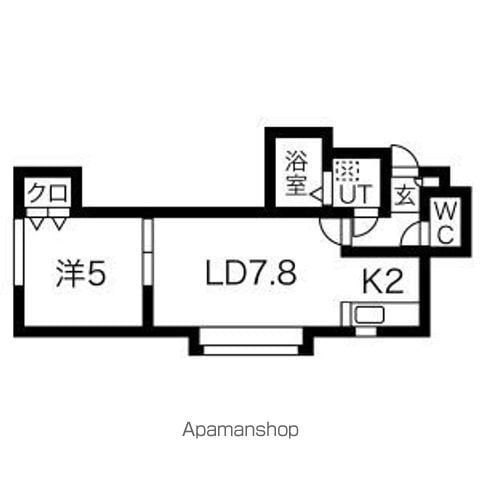 R.E.D北19条の間取り写真