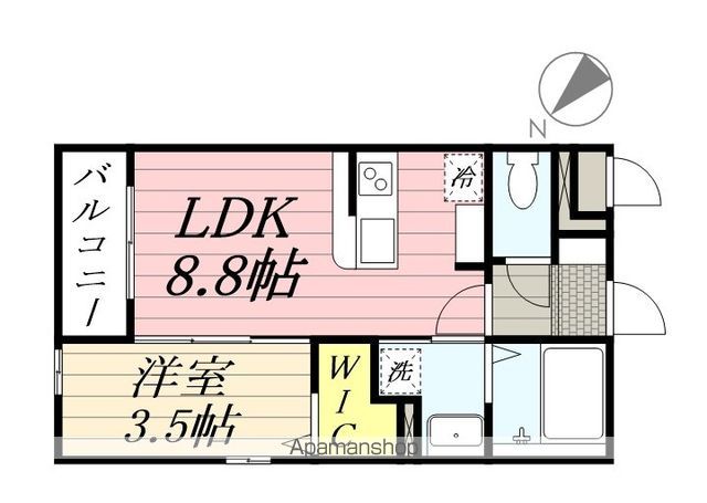 LUXCAS大橋の間取り写真