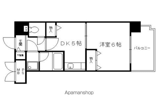 ライオンズマンション四条堀川の間取り写真
