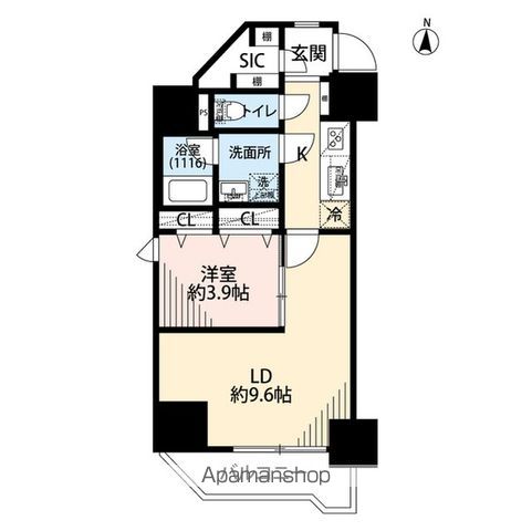 プレール・ドゥーク両国Ⅳ 701｜東京都墨田区緑１丁目(賃貸マンション1LDK・7階・40.53㎡)の写真 その2