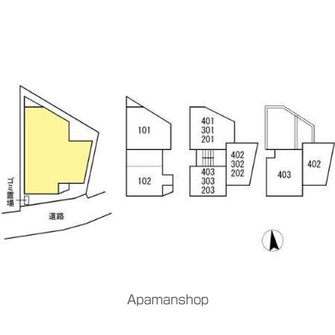 グランテージ新中野 302 ｜ 東京都中野区中央４丁目7-3（賃貸マンション1R・3階・22.22㎡） その19