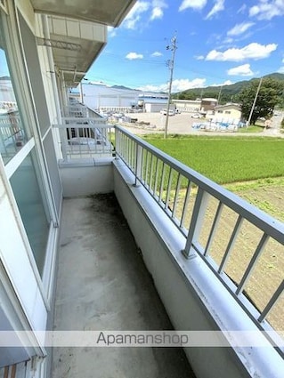 メゾンふじ[2DK/38.8m2]のバルコニー