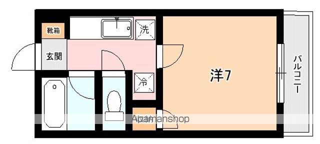 K1ビルの間取り写真