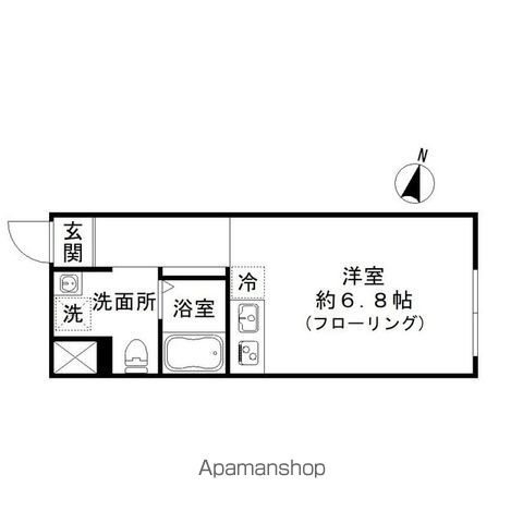 GRAVA SENZOKUの間取り写真