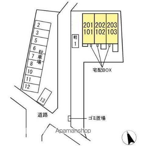 シャンブルⅡ 102 ｜ 千葉県船橋市宮本８丁目13-7（賃貸アパート1LDK・1階・43.21㎡） その13