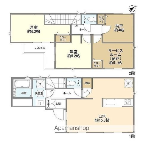 【ＫＯＬＥＴ八千代大和田０３の間取り】