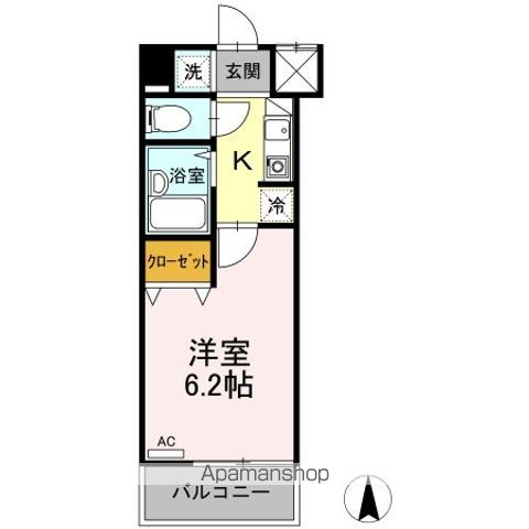 小金井市東町のマンションの間取り