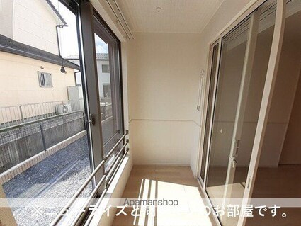 グランドハイツⅡ[1LDK/50.14m2]のバルコニー