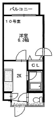北26条マンションの間取り写真