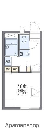 レオパレス南江口の間取り