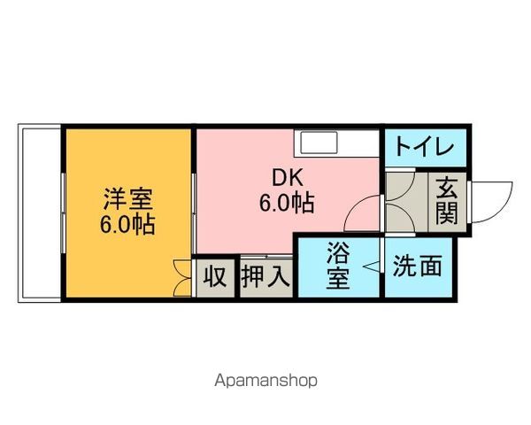 モントーレ横浜の間取り写真