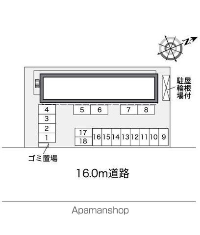 レオパレスアドミラーブル 106 ｜ 千葉県白井市西白井２丁目15-7（賃貸アパート1K・1階・26.49㎡） その14