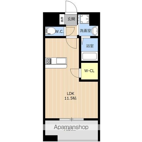 【福岡市南区玉川町のマンションの間取り】