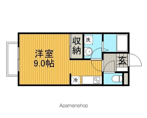 ジュネス東林間の間取り写真