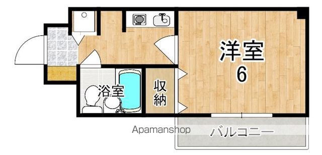 シティパレスJR奈良Pー7の間取り写真