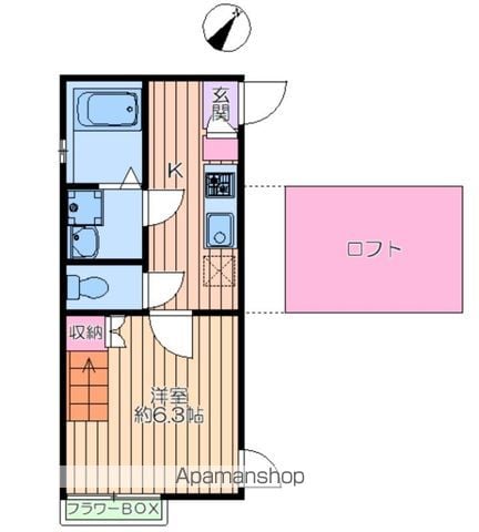 アカンサスの間取り写真