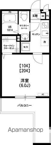 リブリ・エクシト 104 ｜ 神奈川県横浜市磯子区上中里町314-1（賃貸アパート1K・1階・23.18㎡） その2