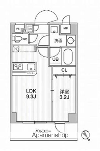 【ドゥーエ曳舟の間取り】