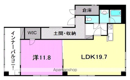 ＩＥＫＩビル[1LDK/83.39m2]の間取図