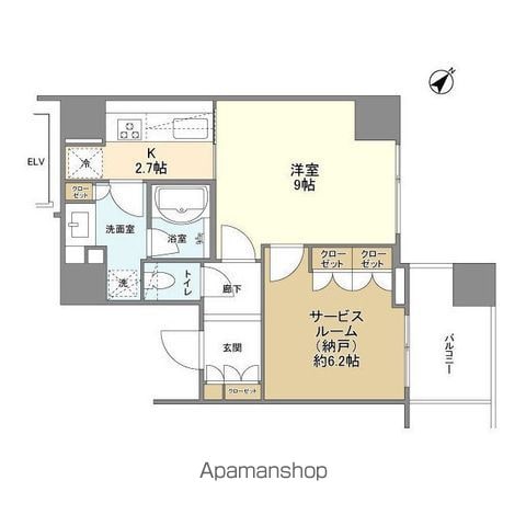 LASANTE一番町の間取り写真