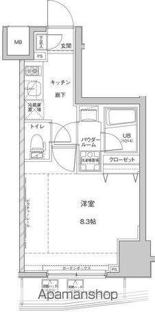 ジェノヴィア東大前グリーンヴェールの間取り