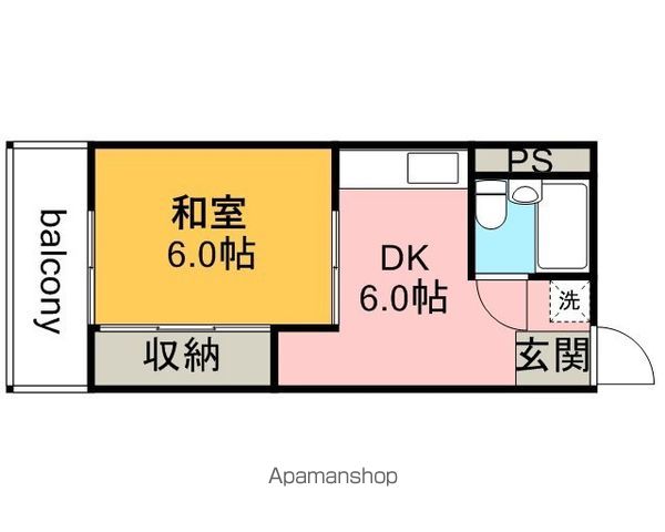 シティハイツ石本の間取り写真