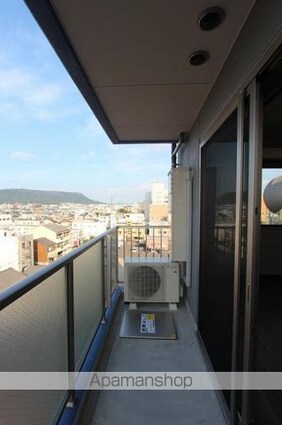 Ｔ・Ｋ　ＴＯＷＥＲ[1K/37m2]のバルコニー