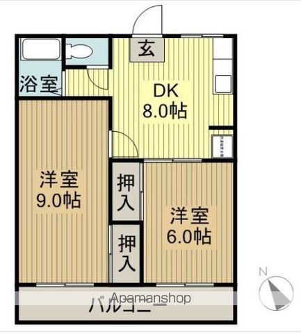 エクセレント翔Ⅱの間取り