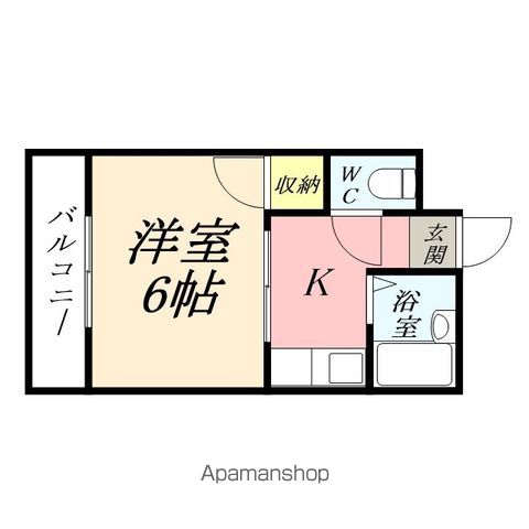COMFORT HIROSEIIの間取り写真