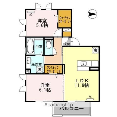 アクシス 善の間取り写真