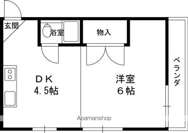 昭光マンションの間取り写真