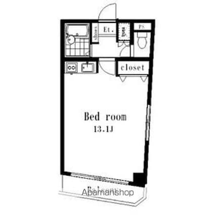 東京都杉並区上荻１丁目[1R/31.28m2]の間取図