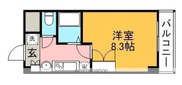 シャンヴェルジェ豊中Iの間取り写真