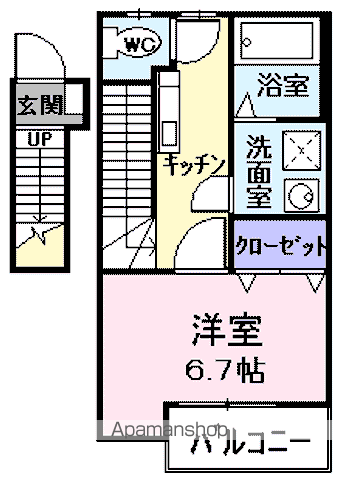 あきる野市入野&nbsp;2階建&nbsp;築23年のイメージ