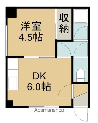 メゾン深堀の間取り写真