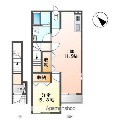 コンフォート ’15の間取り写真
