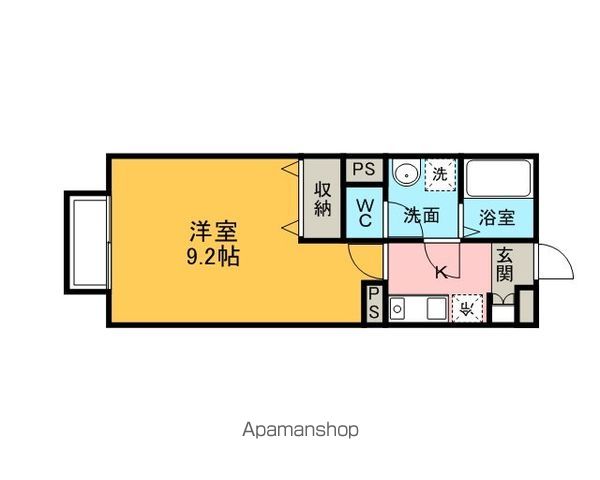 アムール ラ ペの間取り写真