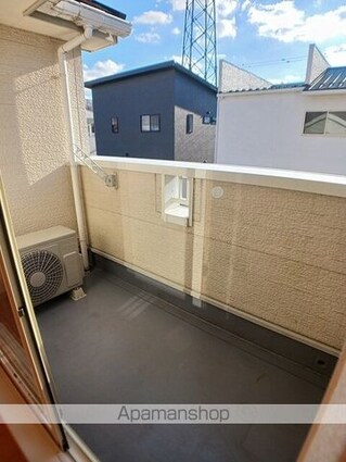 ノース　リバー[2LDK/57.02m2]のバルコニー