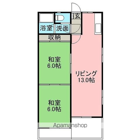 池端マンションの間取り写真