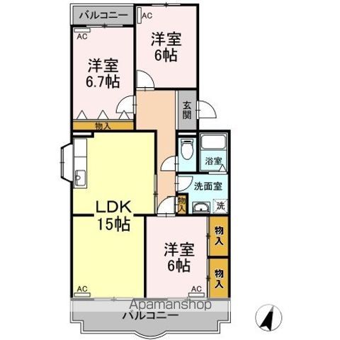 間取り：222019595652