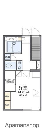 レオパレスKEYAKI IIの間取り写真