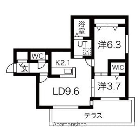 DPレジデンス元町の間取り写真