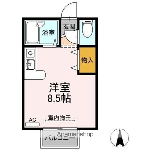 コーポ青野の間取り写真
