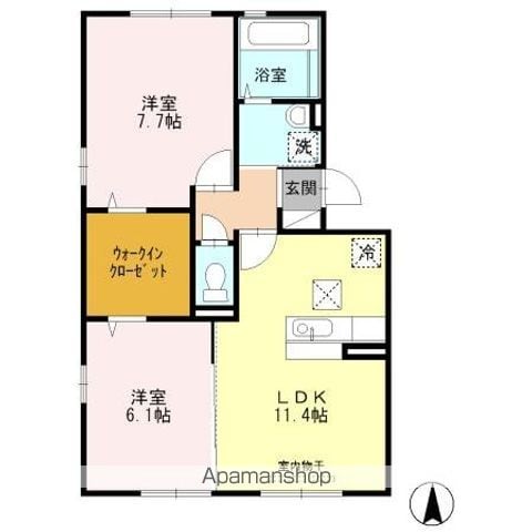グレイス SEの間取り写真