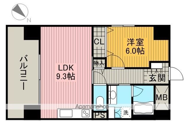 プランドール千種の間取り写真