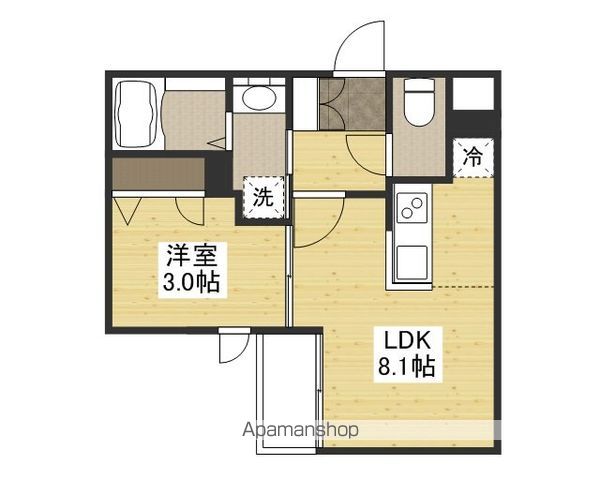 月光府中鹿籠壱番館の間取り写真