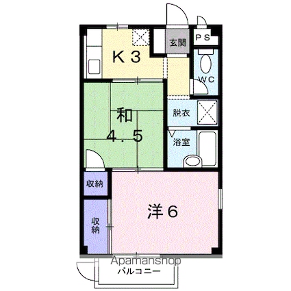 ＴＭ・ハイツ[2K/33.12m2]の間取図